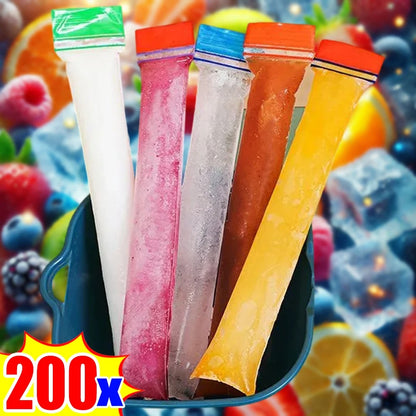 DIY Ice Pop Bags – 50-200 Pcs