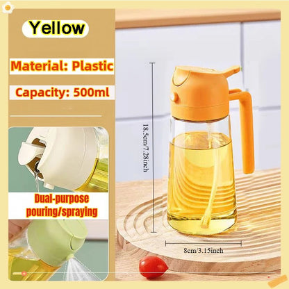 2-in-1 Oil Spray Bottle & Brush | 200/300/500ml