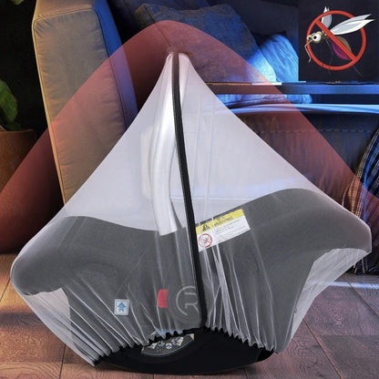 Baby Mosquito Net Cover – Universal Stroller & Car Seat Protector