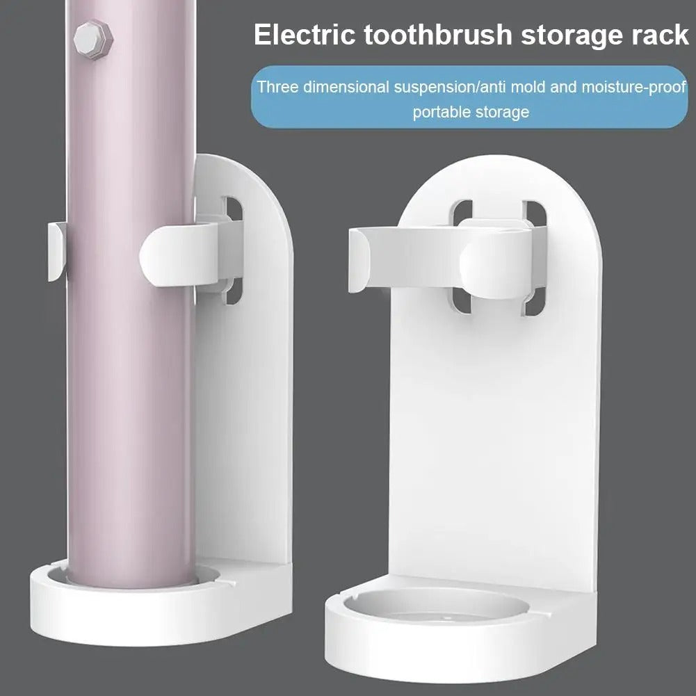 Wall Mounted Toothbrush Holder & Bathroom Organizer
