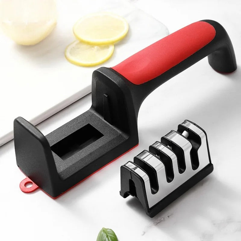 3-in-1 Knife Sharpener – Fast & Easy Blade Sharpening