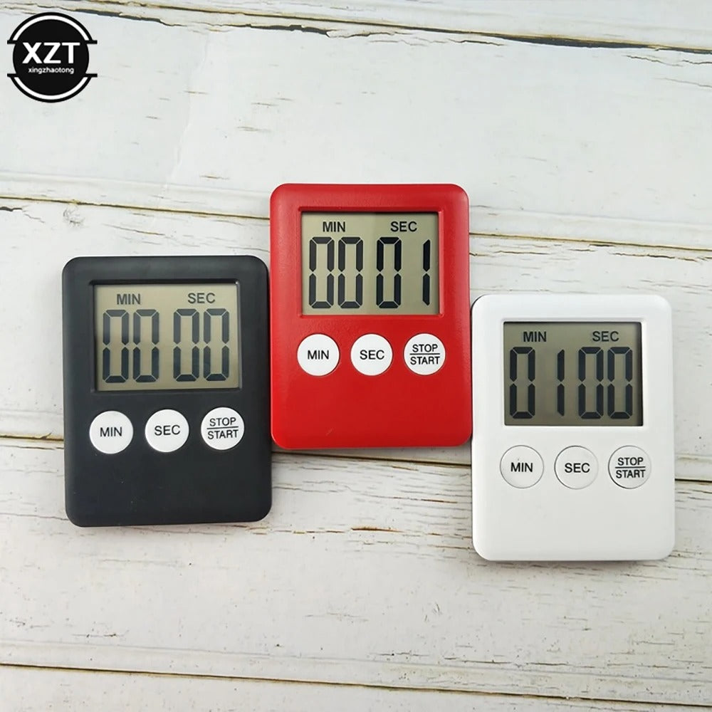 Digital Magnetic Kitchen Timer – Loud Alarm Timer