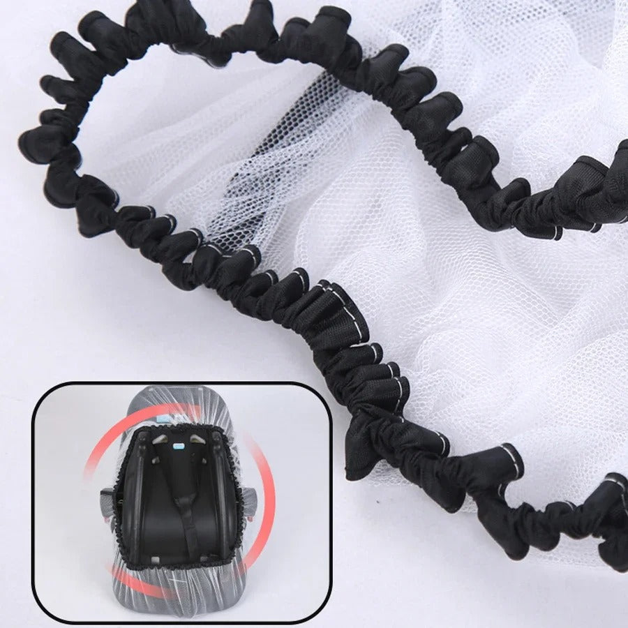 Baby Mosquito Net Cover – Universal Stroller & Car Seat Protector
