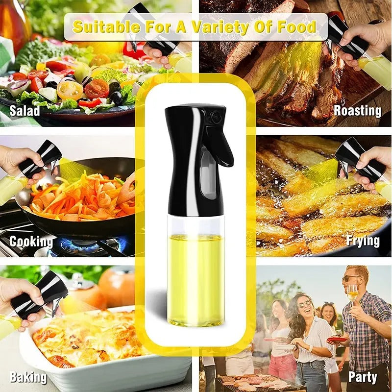 2-in-1 Oil Spray Bottle & Brush | 200/300/500ml