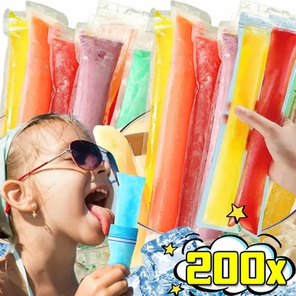 DIY Ice Pop Bags – 50-200 Pcs